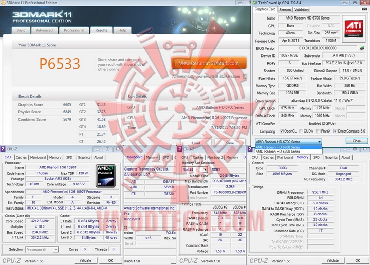 11 975 Gigabyte 990FXA UD7 Review