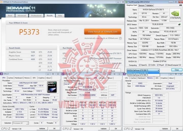 11 1030 sli Gigabyte 990FXA UD5 Review