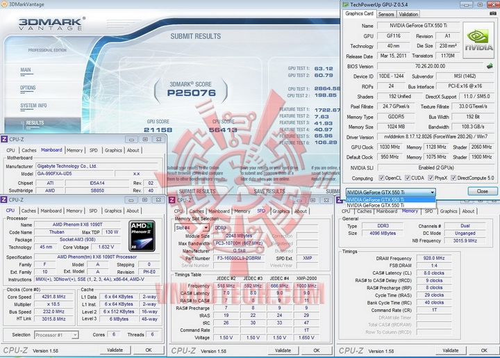 vantage 1030 sli Gigabyte 990FXA UD5 Review