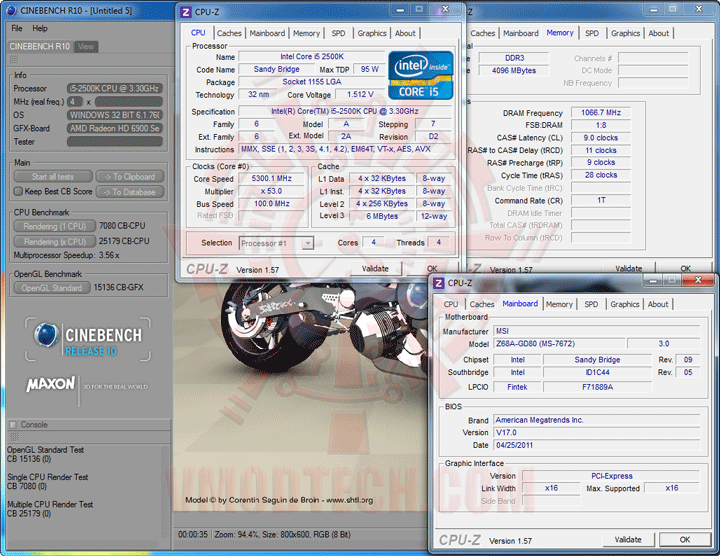c10 c10 MSI Z68A GD80 B3 : Master of Performance & Stabilities