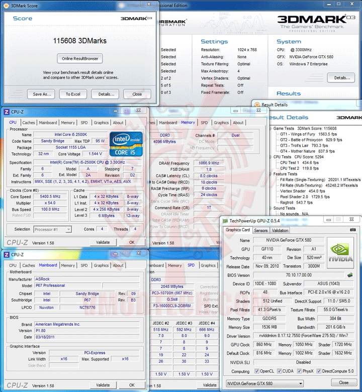 03 2 ASUS MATRIX GTX 580 PLATINUM Review