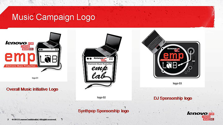 slide2 slide2 Lenovo EMP Lab Campaign