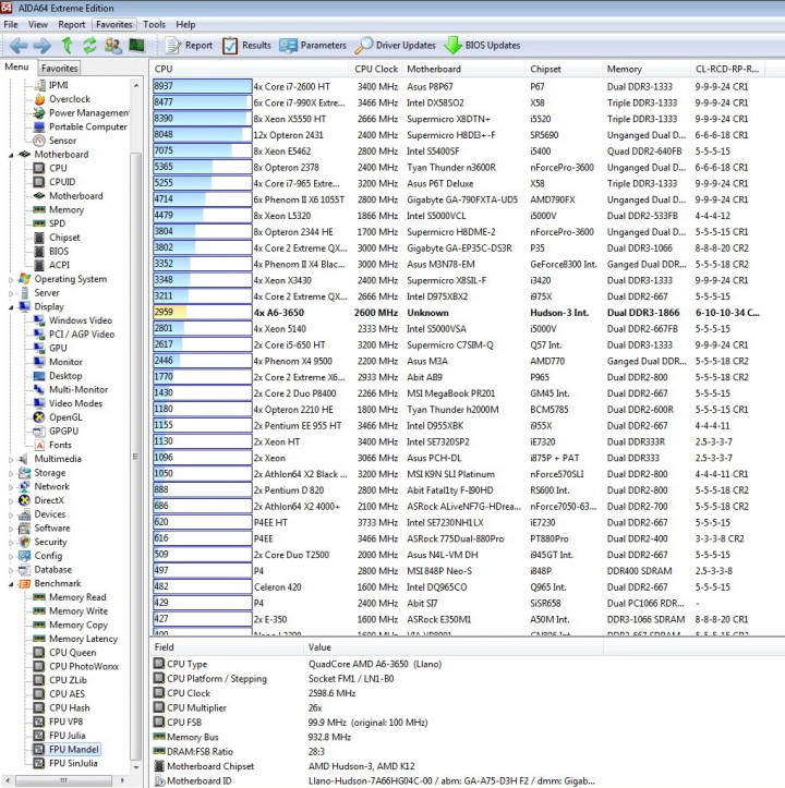 19 AMD Liano A6 3650APU on GIGABYTE A75 D3H Review