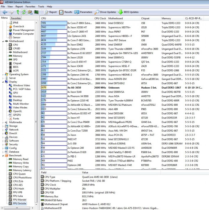 20 AMD Liano A6 3650APU on GIGABYTE A75 D3H Review