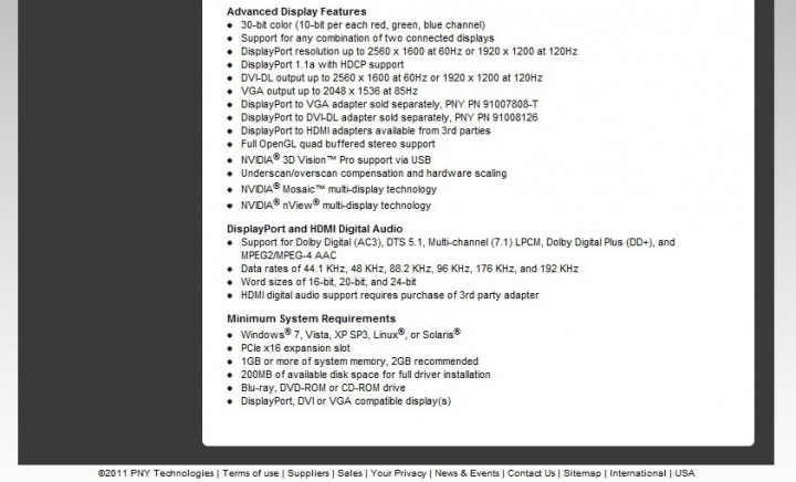 3 720x436 PNY QUADRO 400 512MB DDR3 Review