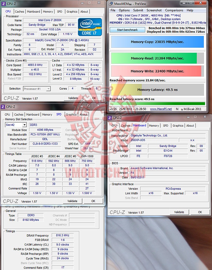 หน้าที่ 1 - GEIL ENHANCE CORSA PC3 10660 1333MHz | Vmodtech