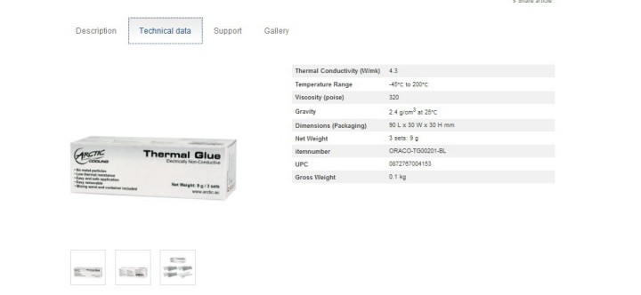 3 720x332 Arctic Cooling Thermal Glue G 1 Review