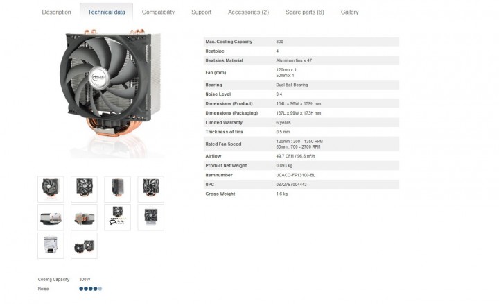 3 720x438 Arctic Cooling Freezer 13 pro Review