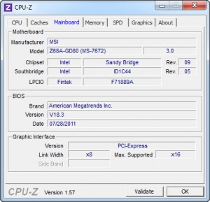 cpuz2 300x289 MSI Z68A GD80 G3 Motherboard Review ที่นี่ที่แรก