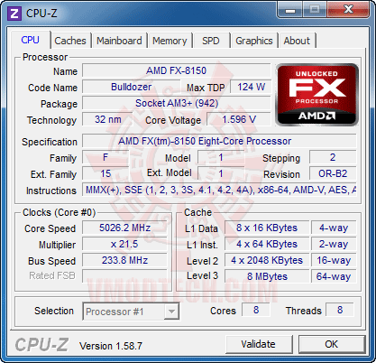 c1 AMD UNLOCKED FX PROCESSOR : Worlds first 8 core desktop processor