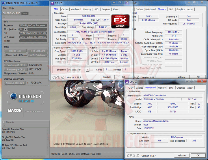 c10 AMD UNLOCKED FX PROCESSOR : Worlds first 8 core desktop processor