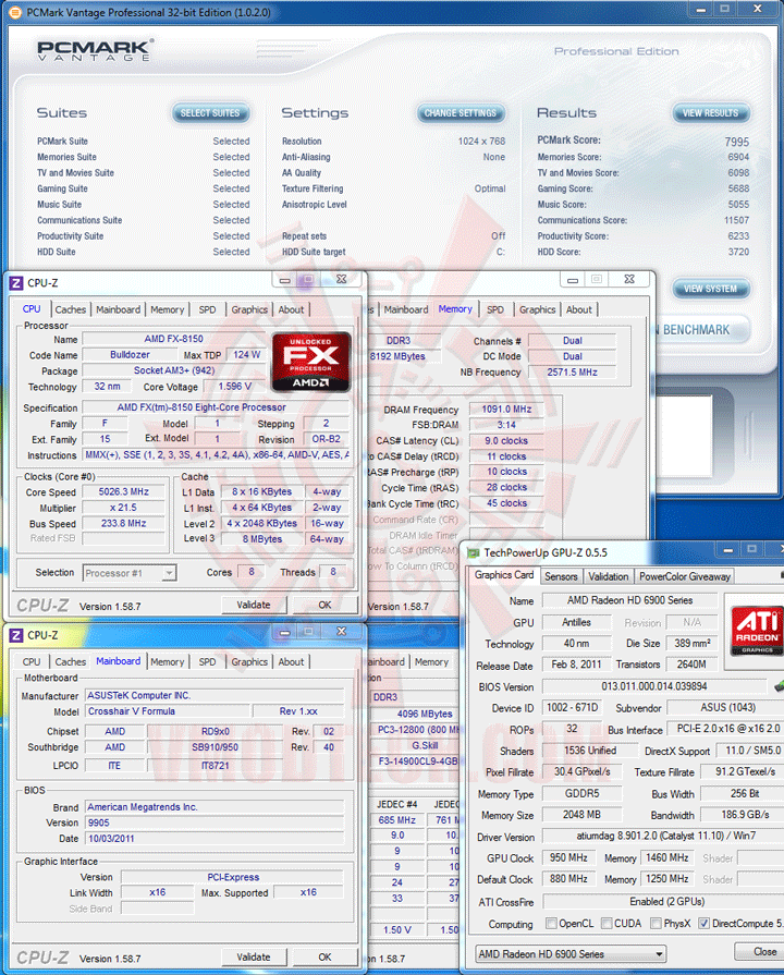 pcm vantage AMD UNLOCKED FX PROCESSOR : Worlds first 8 core desktop processor