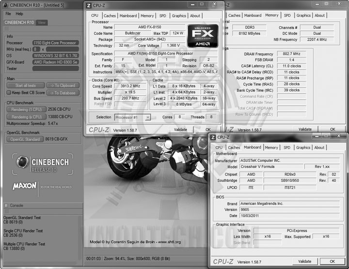 c10 d AMD UNLOCKED FX PROCESSOR : Worlds first 8 core desktop processor
