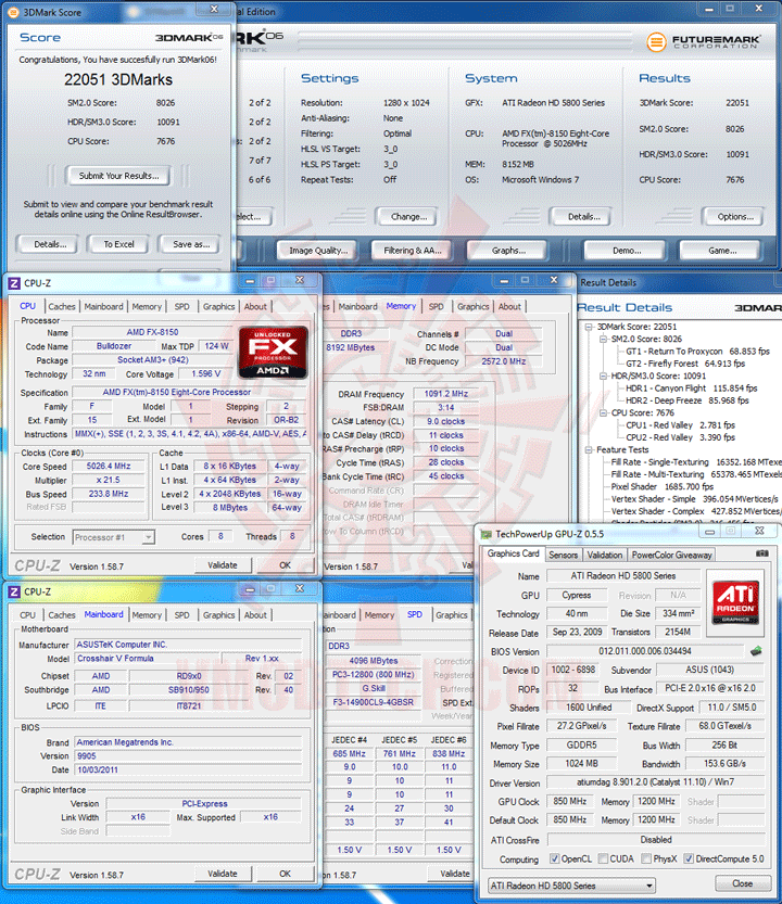 06 AMD FX 8150 Processor Performance Comparison 