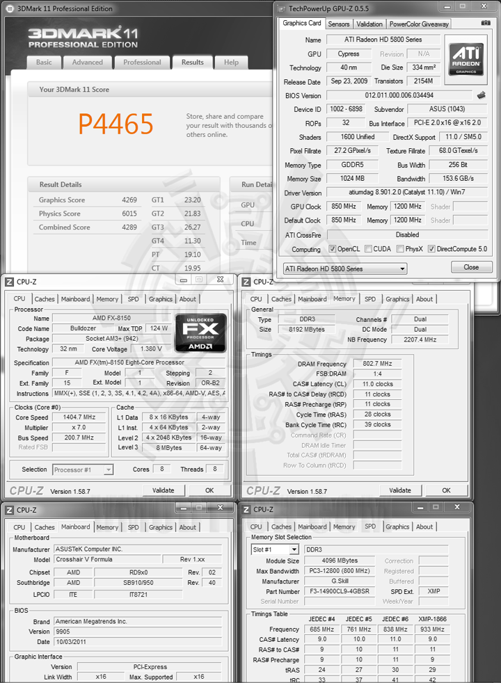 11d AMD FX 8150 Processor Performance Comparison 