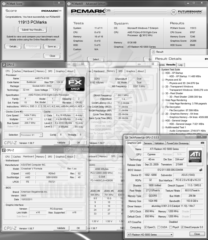 pcm05d AMD FX 8150 Processor Performance Comparison 