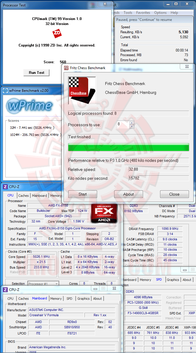 v AMD FX 8150 Processor Performance Comparison 