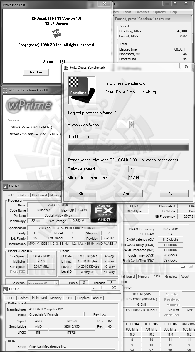 vd AMD FX 8150 Processor Performance Comparison 