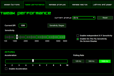 menu4 RAZER naga epic Elite MMO Gaming Mouse