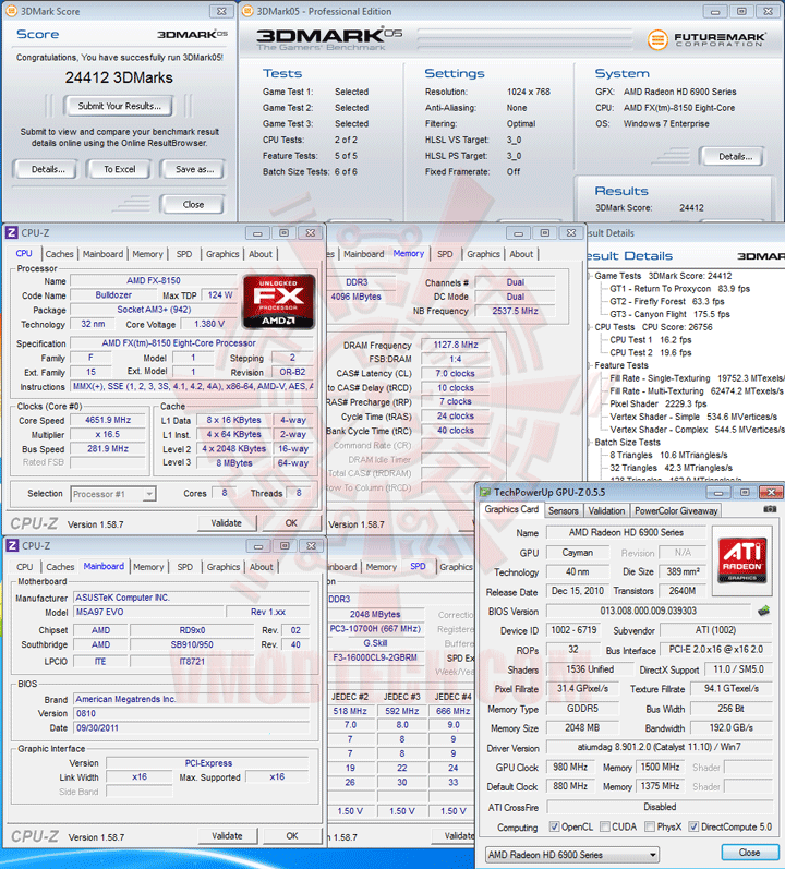 05 ASUS M5A97 EVO Review with FX 8150 Processor