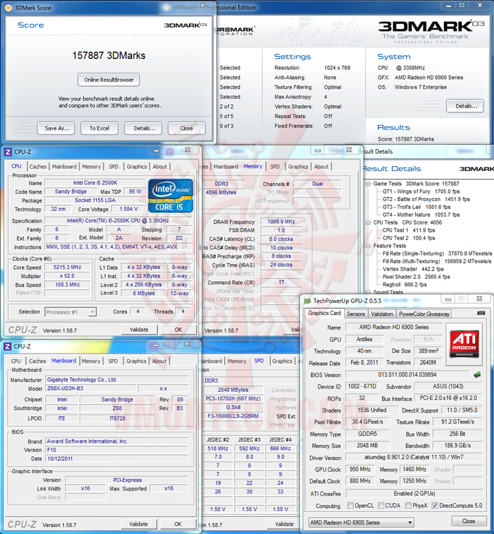 03 GIGABYTE Z68X UD3H B3 Motherboard Review