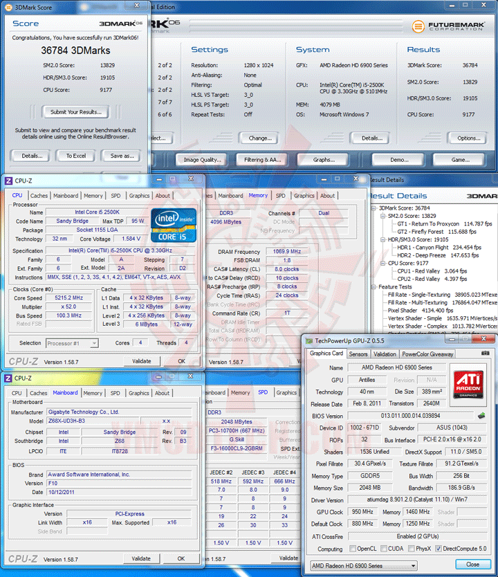 06 GIGABYTE Z68X UD3H B3 Motherboard Review