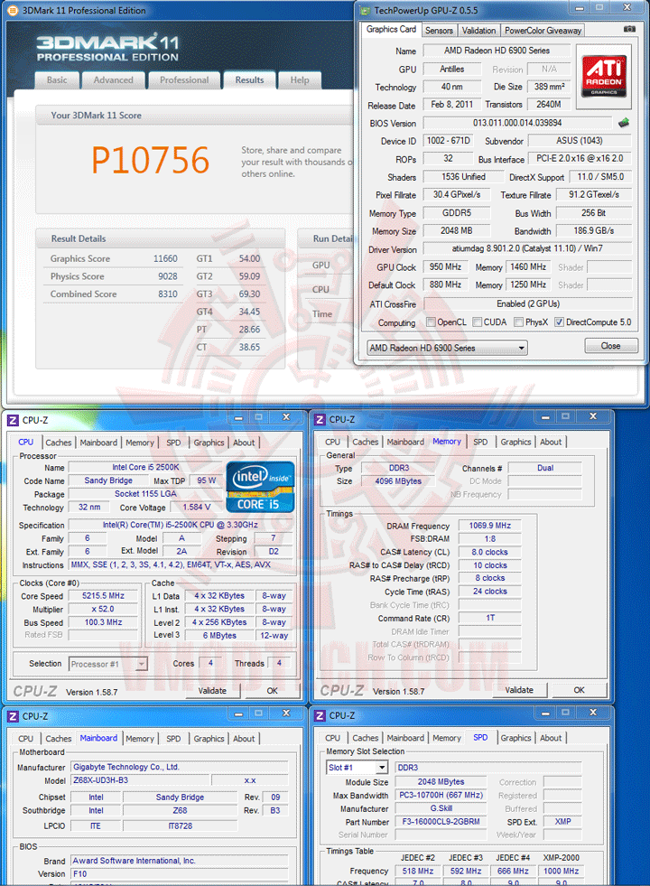 11 GIGABYTE Z68X UD3H B3 Motherboard Review