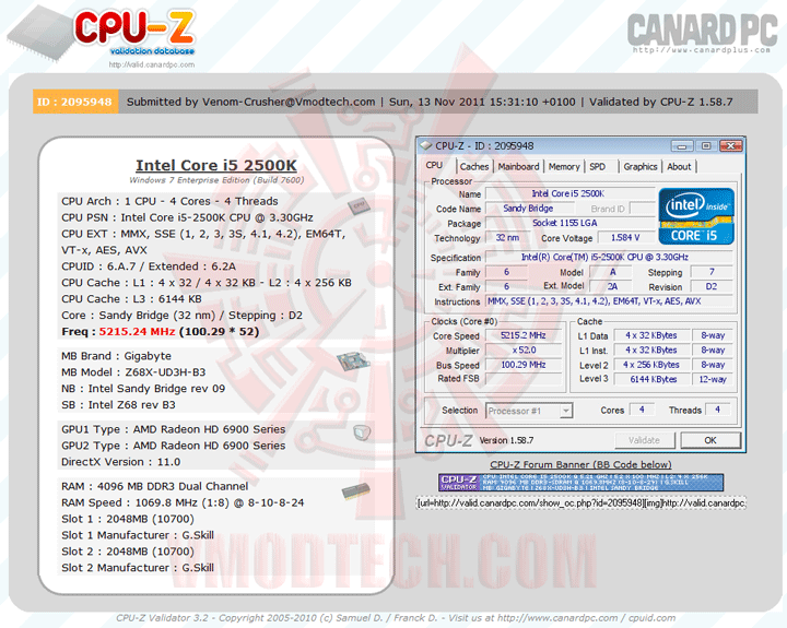 validate GIGABYTE Z68X UD3H B3 Motherboard Review