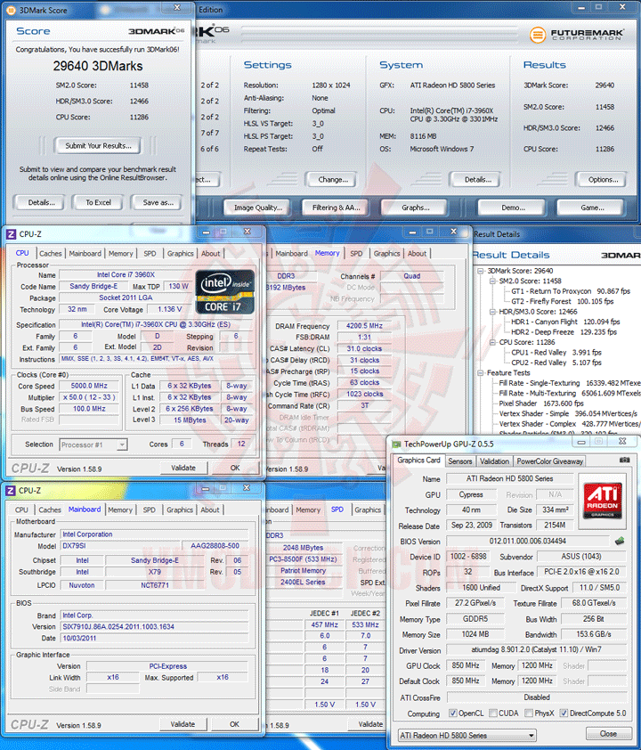 06 Intel Core i7 3960X the first 6 cores Sandy Bridge processor