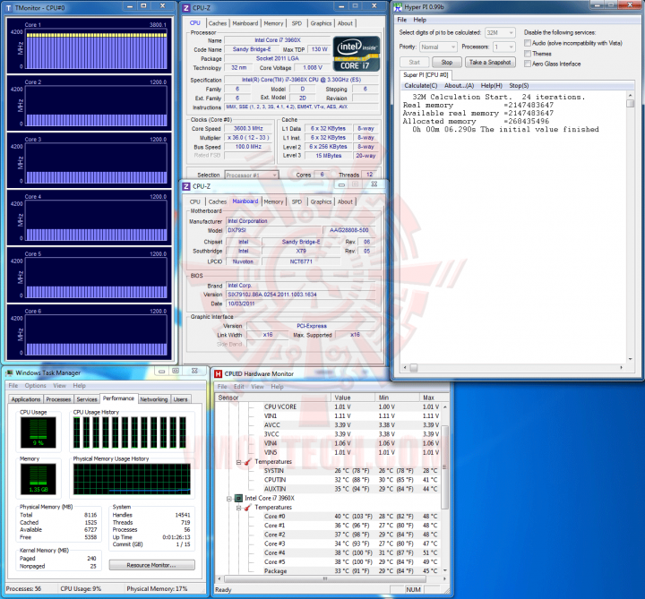 t1 720x669 Intel Core i7 3960X the first 6 cores Sandy Bridge processor