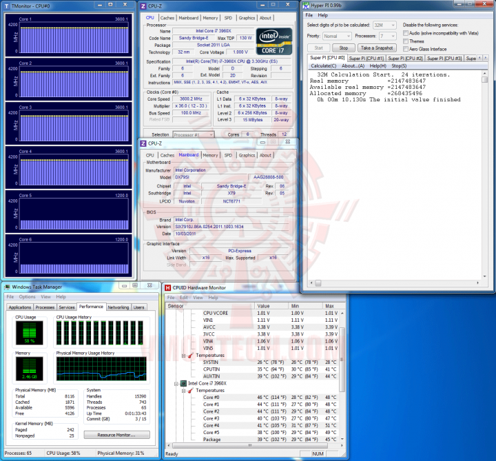 t7 720x669 Intel Core i7 3960X the first 6 cores Sandy Bridge processor