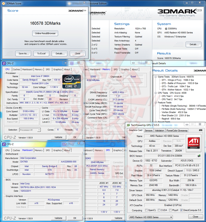 03 GENUINE INTEL DESKTOP BOARD DX79SI EXTREME SERIES Review 
