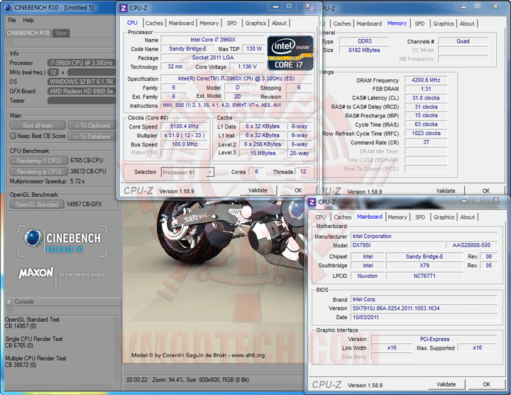 c10 GENUINE INTEL DESKTOP BOARD DX79SI EXTREME SERIES Review 