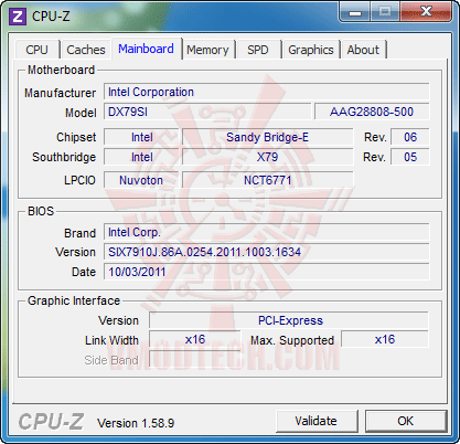 c3 GENUINE INTEL DESKTOP BOARD DX79SI EXTREME SERIES Review 