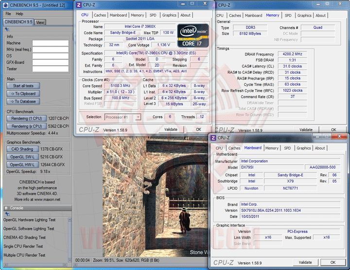 c95 GENUINE INTEL DESKTOP BOARD DX79SI EXTREME SERIES Review 