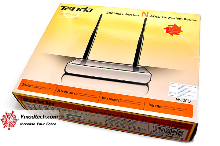 dsc 0078 Tenda W300D Wireless N ADSL2+ Rounter