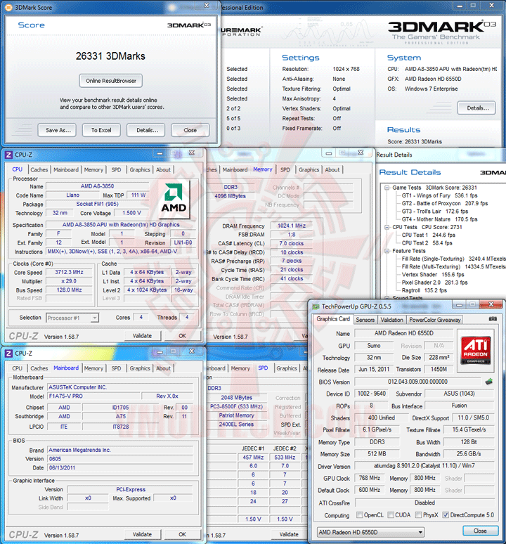 03 03 ASUS F1A75 V PRO Motherboard Review