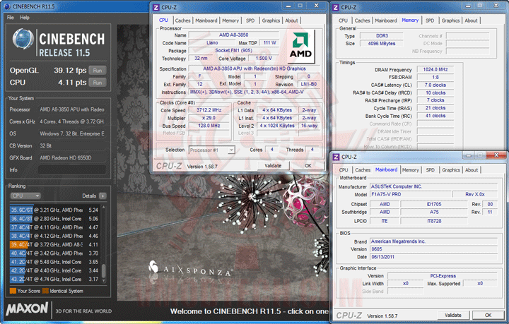 c115 c115 ASUS F1A75 V PRO Motherboard Review