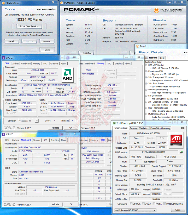 pcm05 pcm05 ASUS F1A75 V PRO Motherboard Review