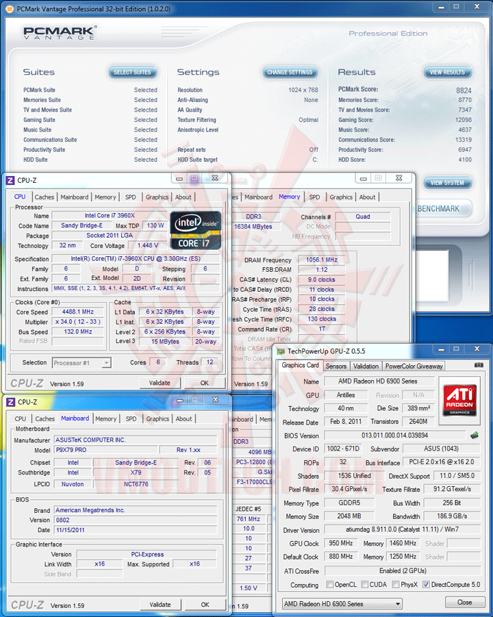 pcmv ASUS P9X79 PRO Motherboard Review