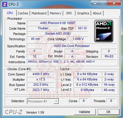 c11 AMD PHENOM II X4 960T Black Edition Unlock & Overclocking Review
