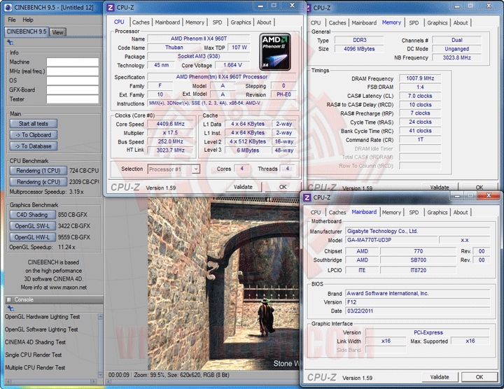 c95 AMD PHENOM II X4 960T Black Edition Unlock & Overclocking Review