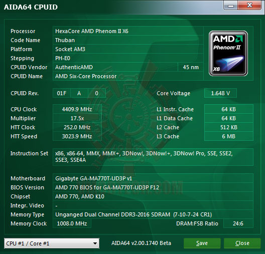 ed11 AMD PHENOM II X4 960T Black Edition Unlock & Overclocking Review