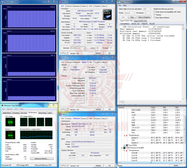 t2 720x649 AMD PHENOM II X4 960T Black Edition Unlock & Overclocking Review