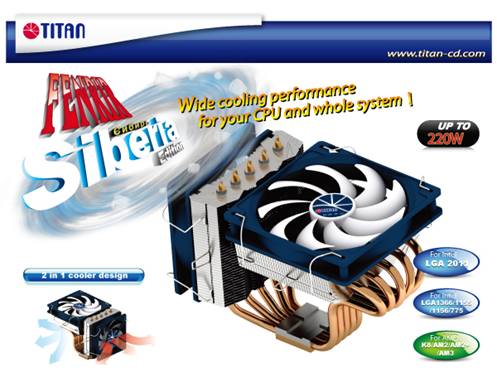 TITAN Fenrir Siberia Edition TTC-NC55TZ(RB) สุดขั้วแห่งความใหญ่เย็น