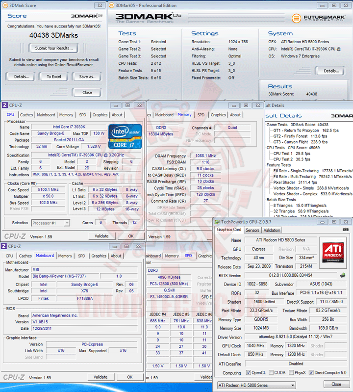 055 GIGABYTE Radeon HD 7970 OC Overclock Performance Comparison