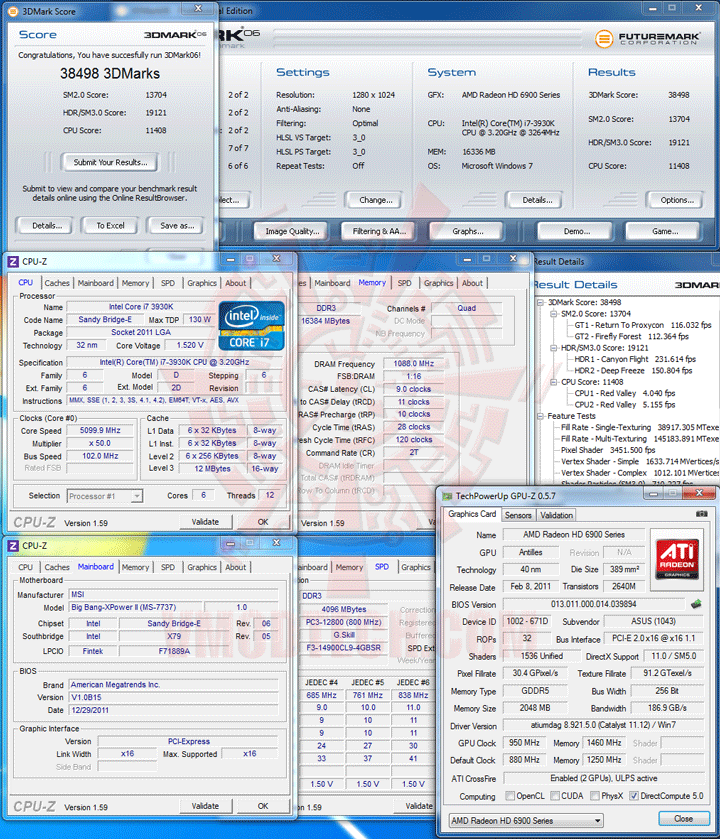 063 GIGABYTE Radeon HD 7970 OC Overclock Performance Comparison