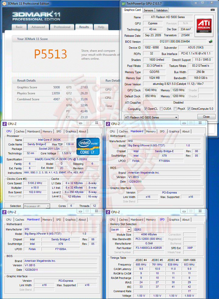 116 GIGABYTE Radeon HD 7970 OC Overclock Performance Comparison