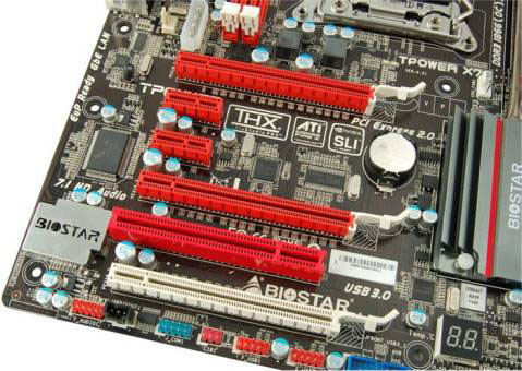 3 เมนบอร์ด BIOSTAR TPOWER X79  เมนบอร์ดที่มีประสิทธิภาพที่สุดในโลก