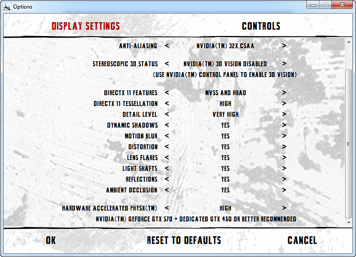 batman setting1 GIGABYTE GeForce GTX560 OC WINDFORCE 2X